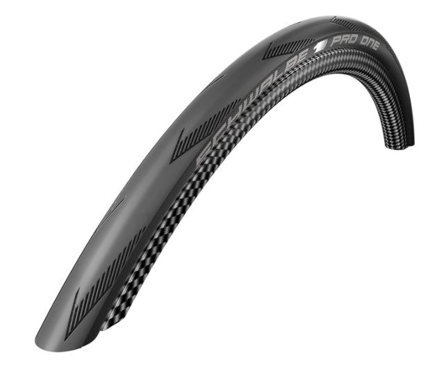 SCHWALBE PRO ONE MICROSKIN TL-EASY FOLDING BLACK/BLACK 700X25