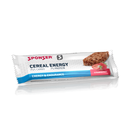 SPONSER CEREAL ENERGY BAR STRAWBERRY 40G
