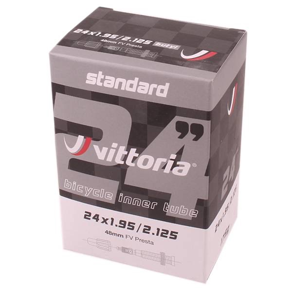VITTORIA STANDARD INNER TUBE 24x1.95/2.125 48mm PRESTA
