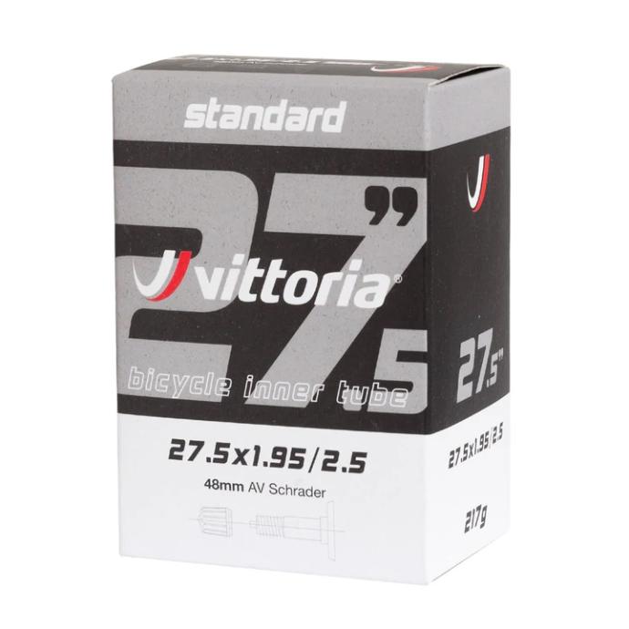 VITTORIA STANDARD INNER TUBE 27.5x1.95/2.5 48mm SCHRADER