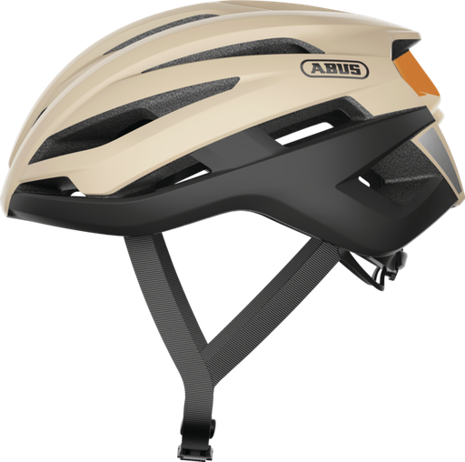 ABUS Stormchaser Helmet (Beige Black, Medium)