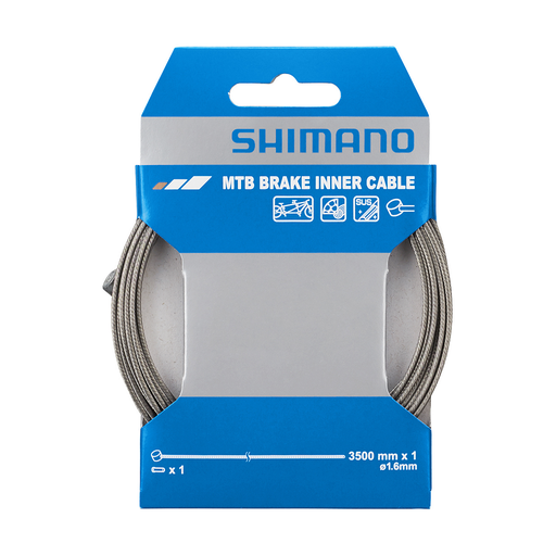 [Y80Z35013] SHIMANO Brake Stainless for ATB Inner Wire (1.6 x 3500 mm)