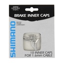 Shimano Inner End Caps for Brake Cable (10pcs, 1.6mm)