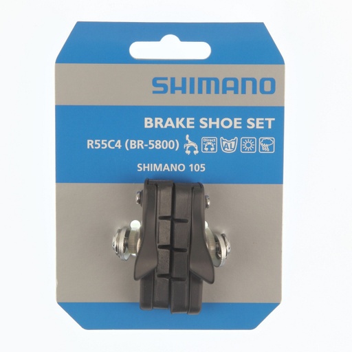 [Y88T98020] Shimano R55C4 Cartridge-Type Brake Shoe Set (Pair)