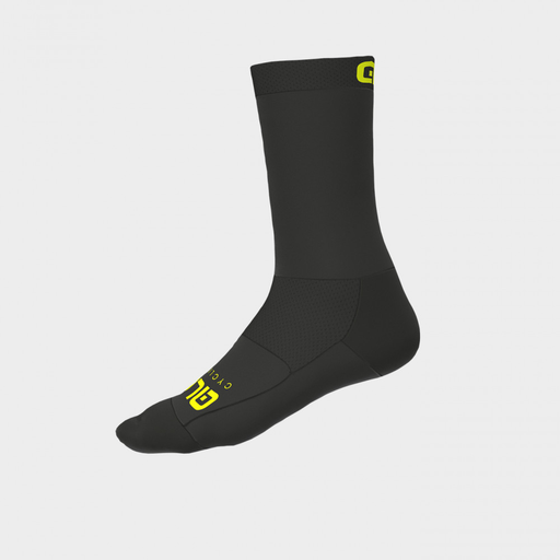 ALE Calza Team Q-Skin Socks (Black,18cm)