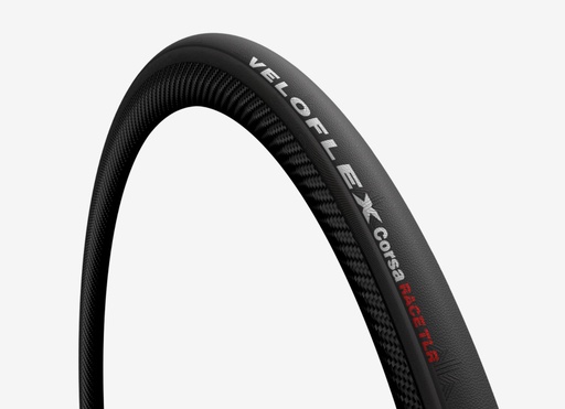 [TR25B] VELOFLEX CorsaRace TLR Tyre (Black, 700x25c)