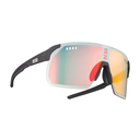 NEON Air Pro X21 Photochromic Glasses (Black Matt, Red)