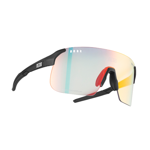 [SYRBK 2.0 X21] NEON Sky 2.0 Air X21 Glasses with Premium Hard Case (Black Matt Red, Cat 1-3)