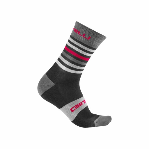 CASTELLI GREGGE 15 Sock (Black/Red)