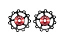 CEMA Pulley Wheels Aluminium -9/10/11 Speed (Full Ceramic Black)