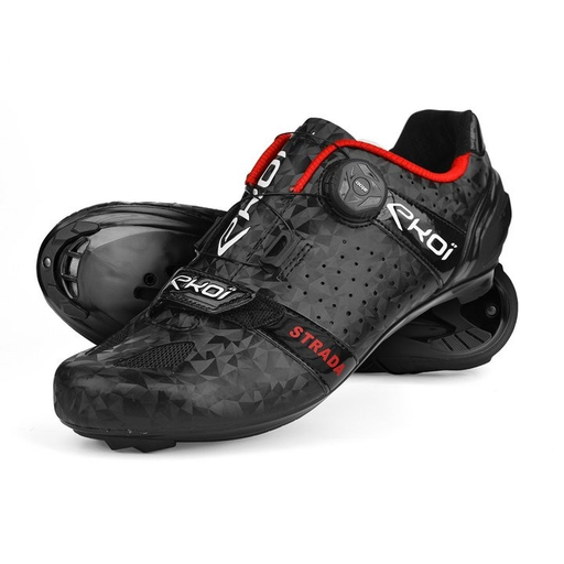 EKOI STRADA CRYSTAL EVO2 Shoes (Black, 46)