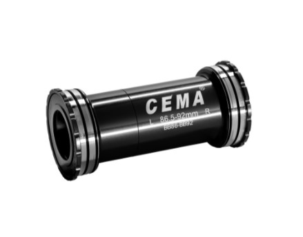 [SRC-BT-86CBPR] CEMA BB86-BB92 Interlock (W-86.5/92X OD:41 Shimano- Ceramic Black)