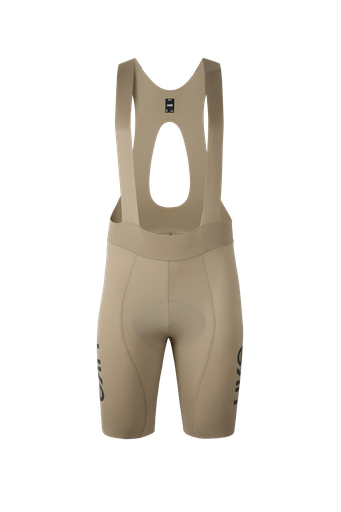 UKE Shatter the Sky Men's Seamless Bib Shorts (Grayish Brown)