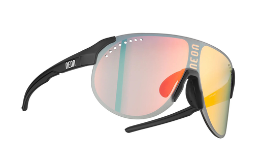 [TIBK X21] NEON Titan X21 Photochromic Glasses (Black Matt, Red)