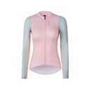 UKE Floating Scenery Women's LS Jersey (Pink Green)
