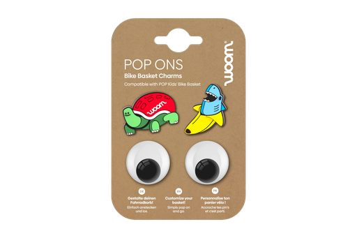 WOOM Tropical FUN POP ONs - Bike Basket Charm