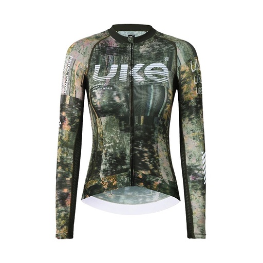 UKE RP500 Women's Long Sleeves Jersey (Rosemary Brown Green)