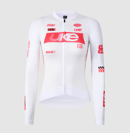 UKE RA300 Women's Long Sleeves Jersey - Competition(White)