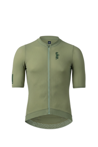 UKE ZG002 Men's Short Sleeves Jersey (Dark Bud Green)