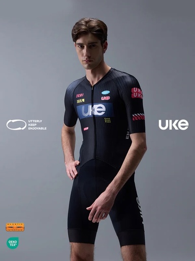 UKE RP700 Men's EIT Roadsuit (Competition Black)