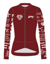 UKE RP500 Women's Long Sleeves Jersey (Red)