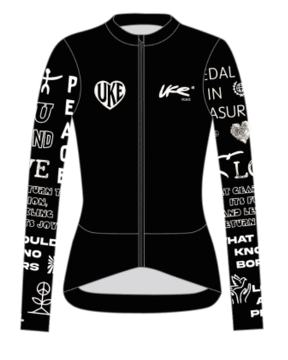 UKE RP500 LV Women's Long Sleeves Jersey (Black)