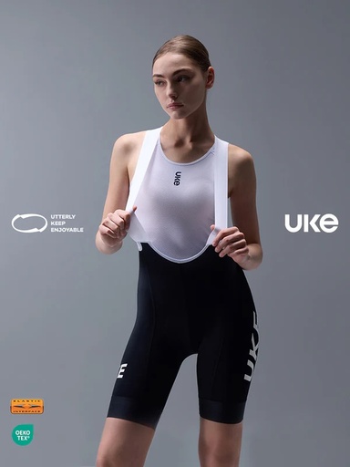 UKE RP400 PRO-EIT Women's Bib Shorts (Black)