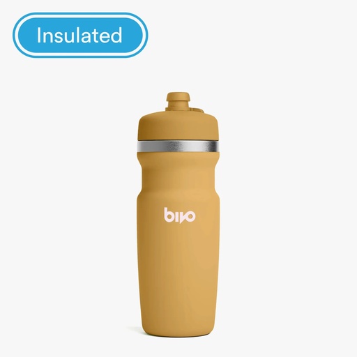 [BT-IN-17-AM] BIVO Trio Amber Insulated Bottle (17oz)