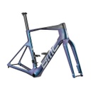 BMC Teammachine R01 Frameset (Purple, Brushed Carbon)
