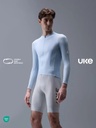 UKE RC200 Men's Long Sleeves Jersey (Clear Light Blue)
