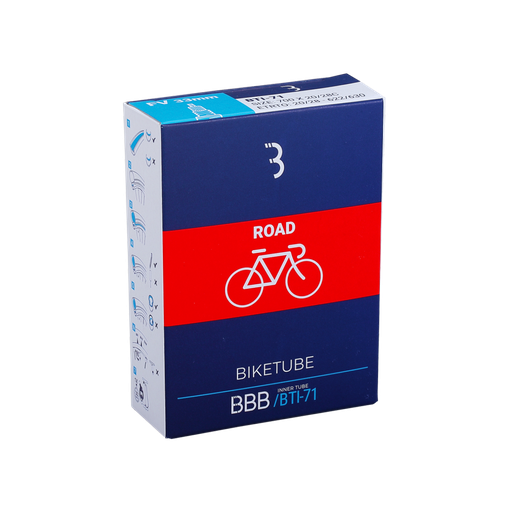 [BTI-82] BBB BikeTube 28 Innertube (700 x 35/43c, FV48)