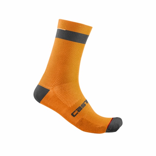 CASTELLI ALPHA 18 Sock (Brilliant Orange/Black)