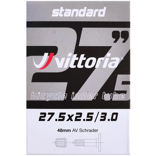 VITTORIA STANDARD INNER TUBE 27.5x2.5/3.0 48mm