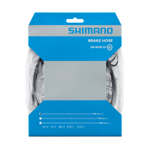 [ESMBH90SSL170] Shimano SM-BH90-SS Disc Brake Hose (1700mm, Black)