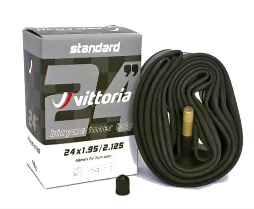 VITTORIA STANDARD INNER TUBE 24x1.95/2.125 48mm PRESTA