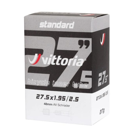 VITTORIA STANDARD INNER TUBE 27.5x1.95/2.5 48mm SCHRADER